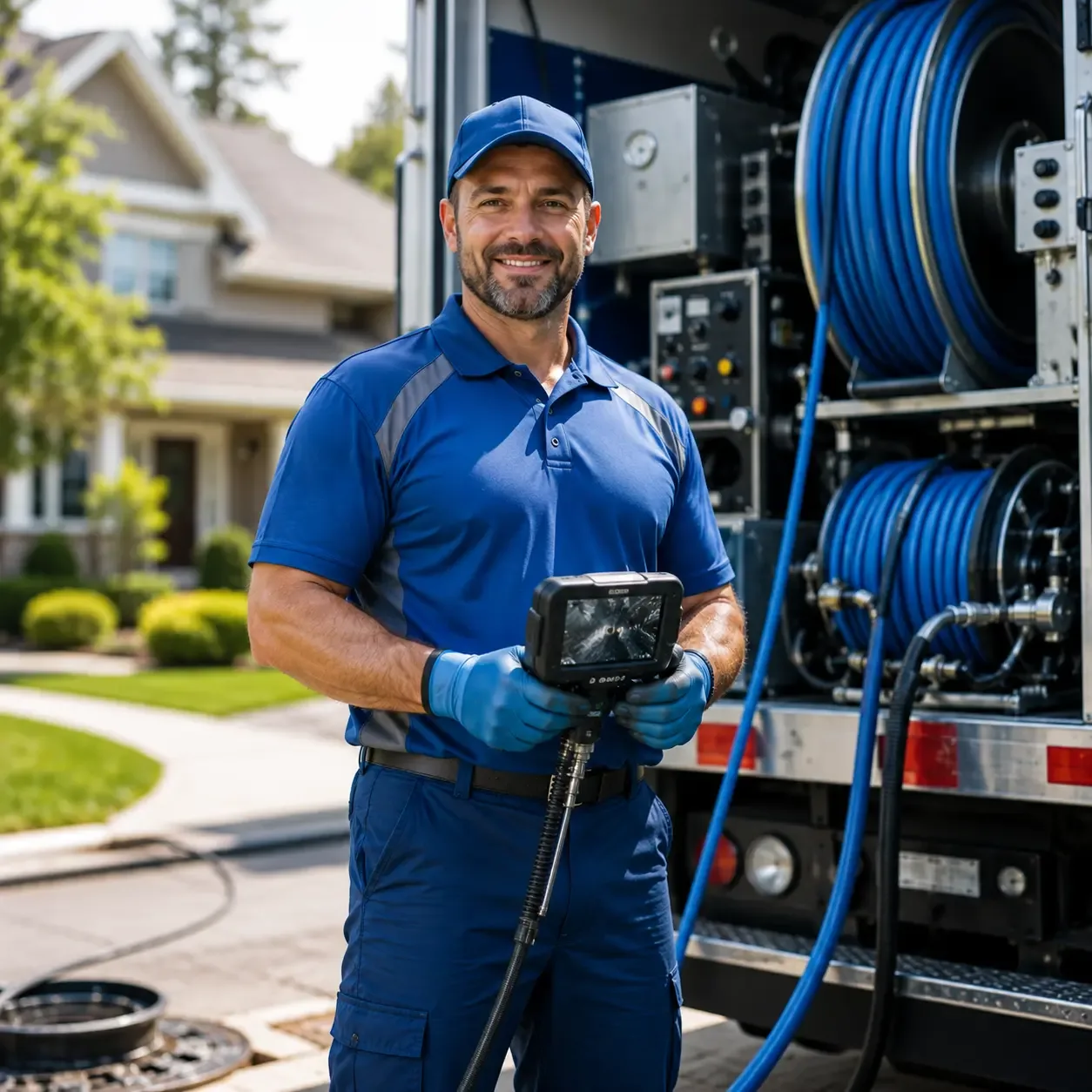 Local outdoor drain cleaning specialists in Clarksville, TX